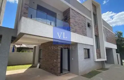 Casa em condomínio fechado com 3 quartos à venda na Rua Evaristo da Veiga, 2371, Boqueirão, Curitiba