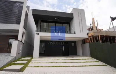 Casa espaçosa em condomínio premium: 4 quartos, 1 suíte, 2 vagas - santa cândida, curitiba/pr - r$1.199.000