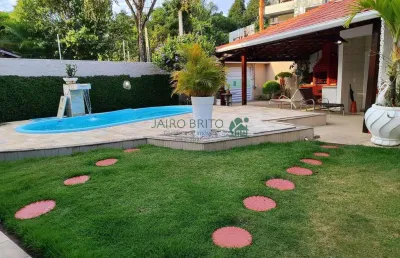 Casa alto padrão à venda no jardim pontal com cinco quartos - ilhéus/ba