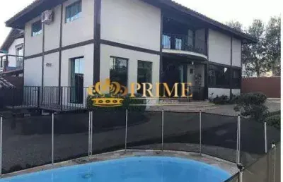 Casa em condomínio fechado com 5 quartos à venda na avenida copacabana, 477, loteamento caminhos de san conrado (sousas), campinas, 349 m2 por r$ 2.440.000