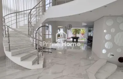 Casa em condomínio fechado com 3 quartos à venda na avenida presidente juscelino kubitschek de oliveira, 901, parque brasil 500, paulínia, 440 m2 por r$ 3.700.000