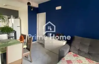 Apartamento com 2 quartos à venda na estrada geraldo costa camargo, 491, loteamento adventista campineiro, hortolândia, 55 m2 por r$ 250.000
