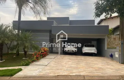 Casa em condomínio fechado com 3 quartos à venda na avenida aristóteles costa, 1047, condomínio alto da boa vista, paulínia, 253 m2 por r$ 1.490.000