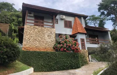 Casa em condomínio fechado com 4 quartos à venda na estrada francisco von zuben km, km 2, chácara flora, valinhos, 389 m2 por r$ 1.484.000