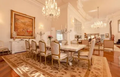 Casa em condomínio fechado com 5 quartos à venda na rua ubatã, 404, loteamento alphaville campinas, campinas, 1400 m2 por r$ 13.950.000