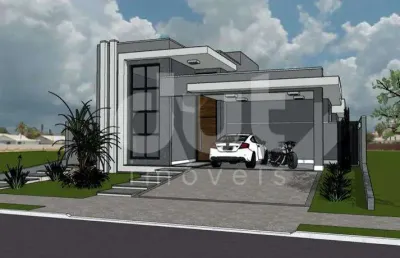 Casa em condomínio fechado com 3 quartos à venda na estrada municipal pln-360, 920, jardim pari, paulínia, 205 m2 por r$ 1.750.000