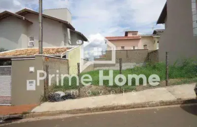 Terreno à venda na rua francisco martini netto, 13, residencial terras do barão, campinas por r$ 307.400
