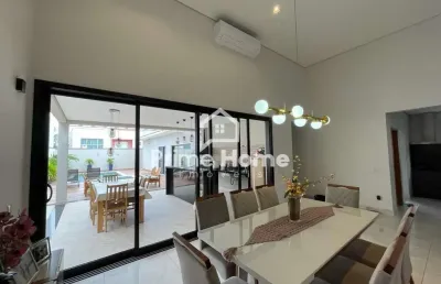 Casa em condomínio fechado com 3 quartos à venda na rua líbero badaró, 19, jardim green park residence, hortolândia, 234 m2 por r$ 1.850.000