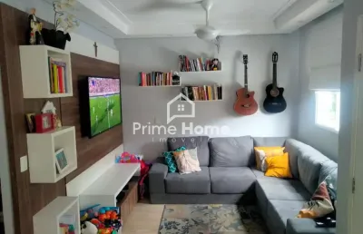 Casa em condomínio fechado com 3 quartos à venda na rua das camélias, 118, chácara primavera, campinas, 88 m2 por r$ 720.000