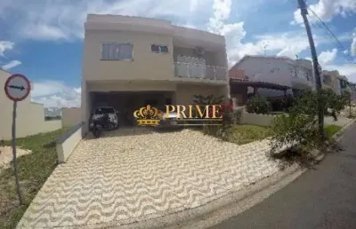 Casa em condomínio fechado com 4 quartos à venda na avenida presidente juscelino kubitschek de oliveira, 190, parque brasil 500, paulínia, 278 m2 por r$ 1.300.000