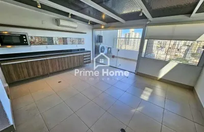 Cobertura com 1 quarto para alugar na rua sacramento, 449, centro, campinas, 81 m2 por r$ 3.000