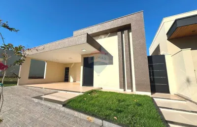 Casa a venda no condomínio mansour - imóvel completo