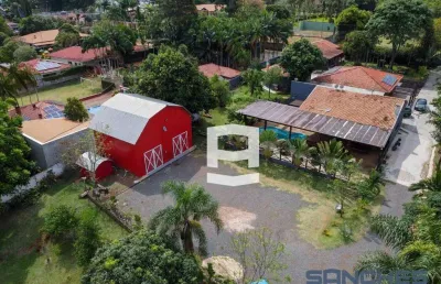 Chácara com 10 dormitórios à venda, 6000 m² por r$ 2.000.000,00 - loteamento belvedere - apucarana/pr