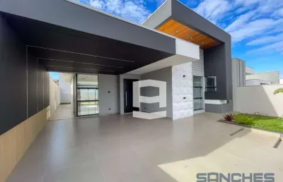 Casa com 3 dormitórios à venda, 135 m² por r$ 720.000,00 - residencial interlagos - apucarana/pr