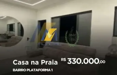 Casa com 2 quartos à venda no Balneário Plataforma, Mongaguá 