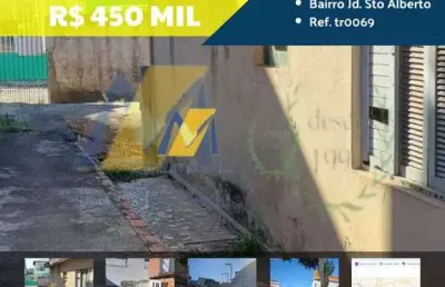 Terreno para venda em santo andré, jardim santo alberto