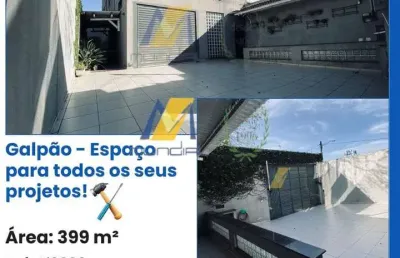 Excelente galpão para locação em santo andré, parque oratório