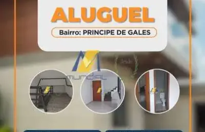Cobertura nova para alugar com 90m², 2 dormitórios, 1 suíte, 1 sala e 1 vaga!!!