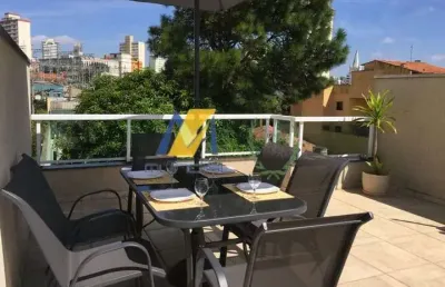 Apartamento com 3 quartos à venda no casa branca, santo andré , 160 m2 por r$ 650.000