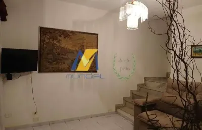 Sobrado para venda com 164m², 3 dormitórios, 1 sala e 2 vagas!!!
