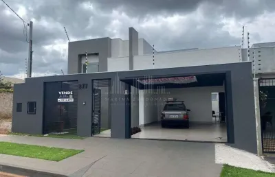 Casa com 3 quartos à venda na rua vicente rodrigues da silva, 277, jardim munique, maringá, 140 m2 por r$ 850.000