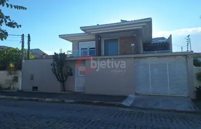 Linda casa alto padrão, 4 dormitórios, jardim excelsior - cabo frio.