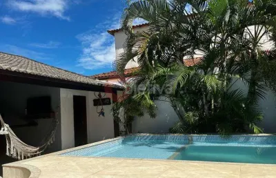 Casa a venda cond. dos pássaros de 4 quartos - guriri - cabo frio - rj