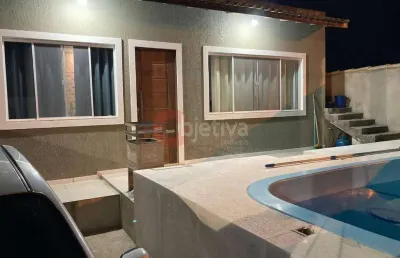 Casa linear independente, 2 quartos, com piscina, marina - búzios