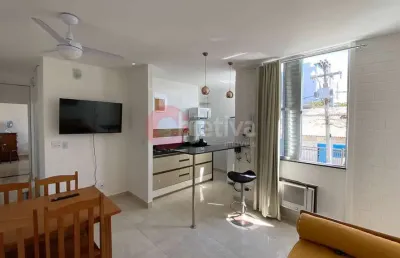 Apartamento linear, 2 quartos, mobiliado, braga - cabo frio - rj