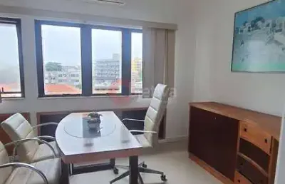 Sala comercial mobiliada com 55m², passagem - cabo frio