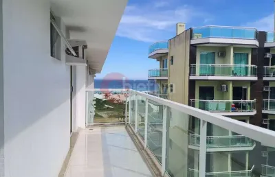 Apartamento linear, 3 quartos, vila nova - cabo frio