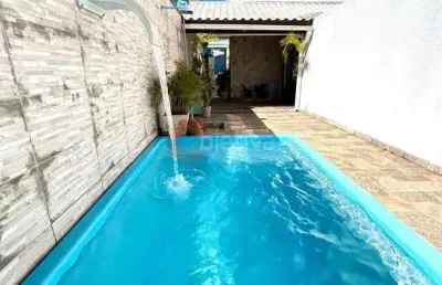 Casa térrea independente, 2 quartos, vila do peró - cabo frio