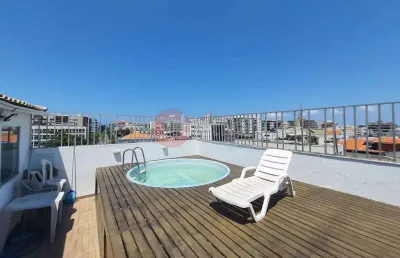 Cobertura duplex à venda, 3 quartos, centro - cabo frio