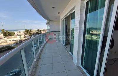 Apartamento linear, 4 quartos, praia do forte - cabo frio