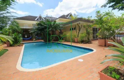 Casa de condomínio à venda, no condomínio arouca,  em rio de janeiro, barra da tijuca, com 6 quartos, 1284m²