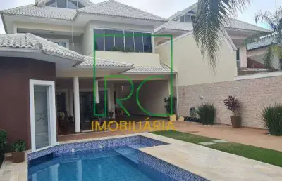 Casa de condomínio com 4 quartos, 375m², à venda em rio de janeiro, barra da tijuca