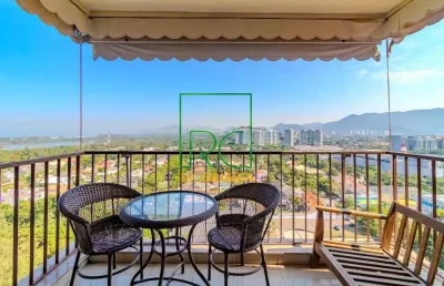 Apartamento com 3 quartos, 107m², à venda em rio de janeiro, barra da tijuca