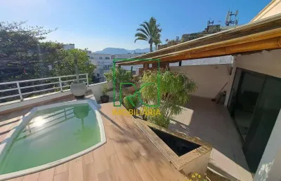Cobertura com 6 quartos, 450m², para locação em rio de janeiro, barra da tijuca
