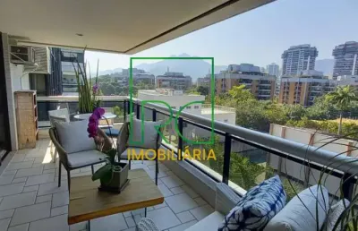 Apartamento à venda, no condomínio saint tropez,  em rio de janeiro, barra da tijuca, com 3 quartos, 130m²