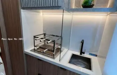 Apartamento para venda em santo andré, vila alzira, 2 dormitórios, 2 suítes, 2 banheiros