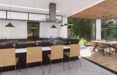 Casa em condomínio fechado com 4 quartos à venda na rua matueté, 20, colinas de parnaíba i, santana de parnaíba, 317 m2 por r$ 1.490.000