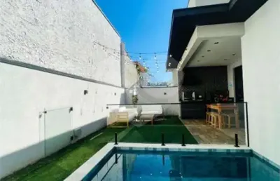 Casa em condomínio fechado com 3 quartos à venda na rua siriema, 177, rancho tucsons, santana de parnaíba, 202 m2 por r$ 2.200.000
