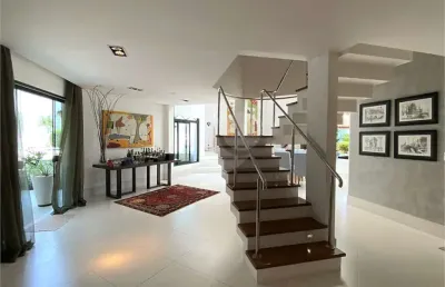 Casa em condomínio fechado com 3 quartos à venda na rua aires da cunha, 207, são paulo ii, cotia, 300 m2 por r$ 3.500.000