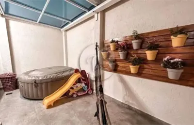 Casa em condomínio fechado com 3 quartos à venda na rua giovanni battista pirelli, 301, vila homero thon, santo andré, 118 m2 por r$ 900.000
