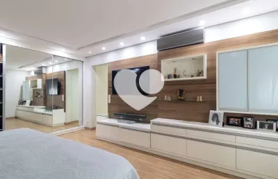 Apartamento com 4 quartos à venda na rua antônio de lucena, 22, chácara califórnia, são paulo, 315 m2 por r$ 4.700.000