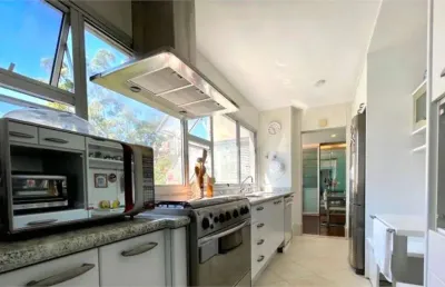 Apartamento com 3 quartos para alugar na rua marquês de sabará, 242, real parque, são paulo, 180 m2 por r$ 8.000