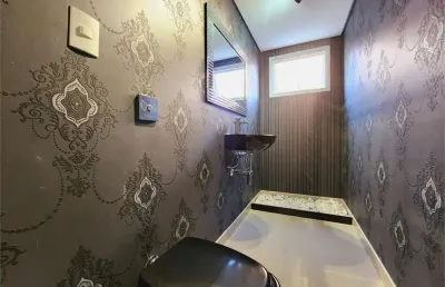 Casa em condomínio fechado com 5 quartos para alugar na alameda safira, 45, alphaville, santana de parnaíba, 485 m2 por r$ 20.000