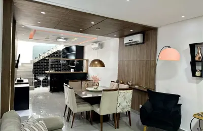 Casa em condomínio fechado com 2 quartos à venda na rua cândido rodrigues, 182, vila junqueira, santo andré, 139 m2 por r$ 860.000