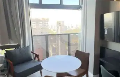 Kitnet / stúdio à venda na alameda dos arapanés, 195, moema, são paulo, 27 m2 por r$ 750.000