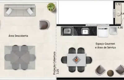 Apartamento com 2 quartos à venda na rua pedro calmon, 88, centro, santo andré, 75 m2 por r$ 750.000